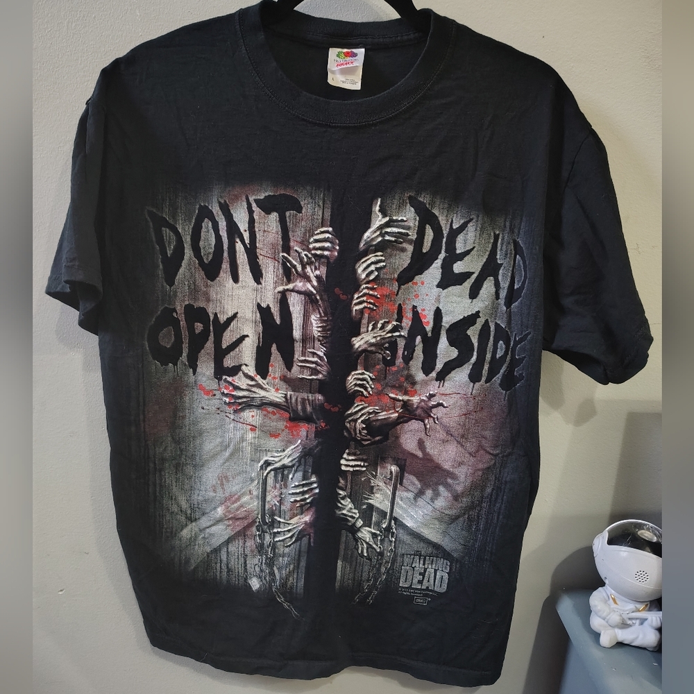 Vintage 2012 The Walking Dead Shirt - Don't Open Dead Inside